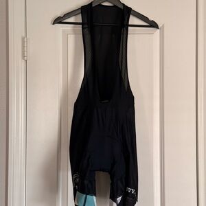 Black Cycling Bib Shorts